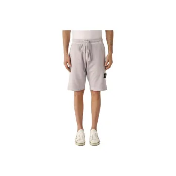 STONE ISLAND Casual Shorts Men's Light Gray
