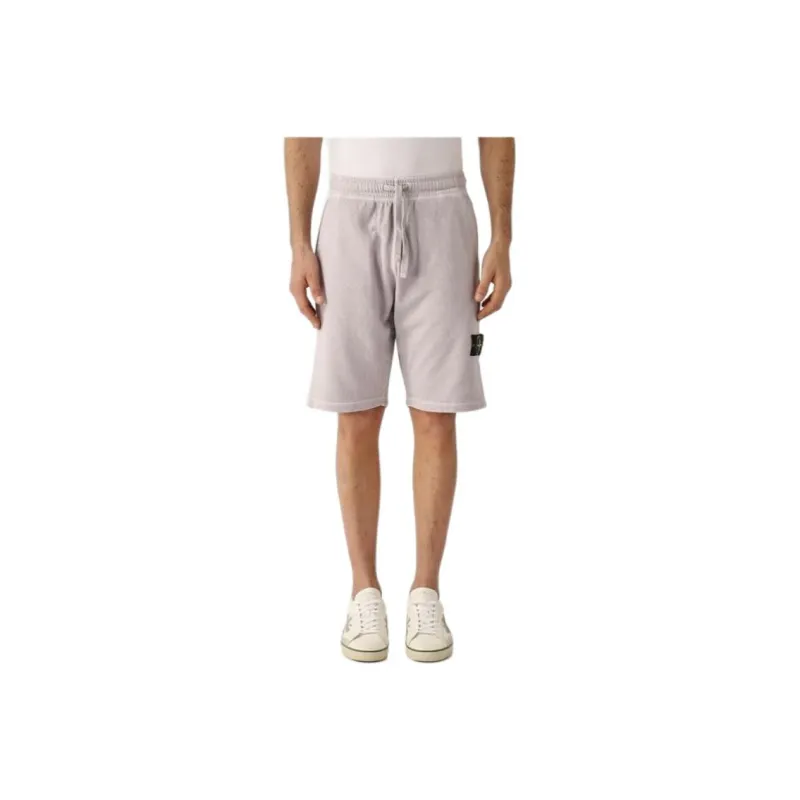 STONE ISLAND Casual Shorts Men's Light Gray-0