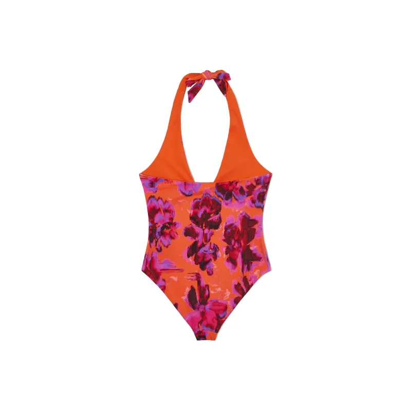 COS One-Piece Swimsuits Women's Orange-0