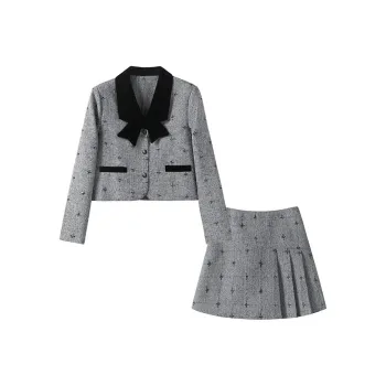 FAIRWHALE Skirt Set Women's Dove Gray