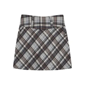 PLAY BUSH Casual Short Skirts Women's Image Color