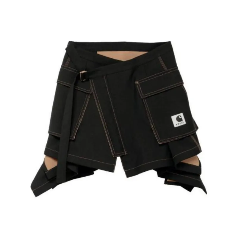 Sacai X Carhartt Wip Suiting Bonding Skirt-0