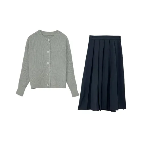 Icicofficial Two Piece Skirt Sets Women's