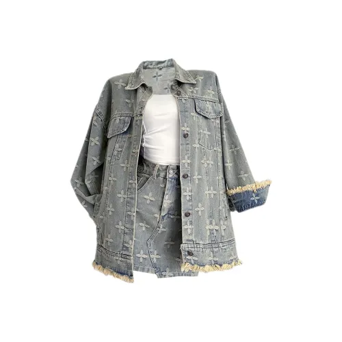 Udon House Two Piece Skirt Sets Women
s