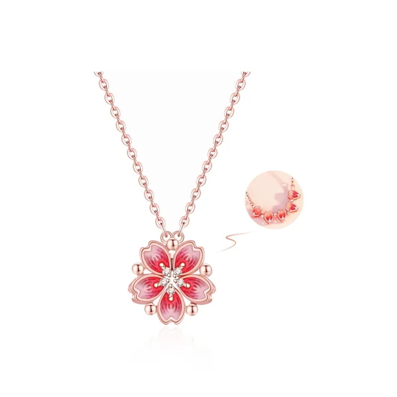 Hurry That Year S925 Silver, Synthetic Cubic Zirconia, Neodymium Magnet Necklaces Women's-0