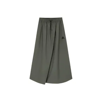 Anta Variety Training Collection Casual Long Skirts Women's Sparrow Tea Brown