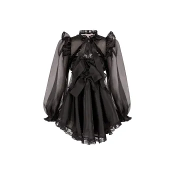 Selkie Collection Skirt Set Women's Black