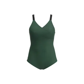 TOSWIM One-piece Swimsuit Women's Fresh Look Matcha