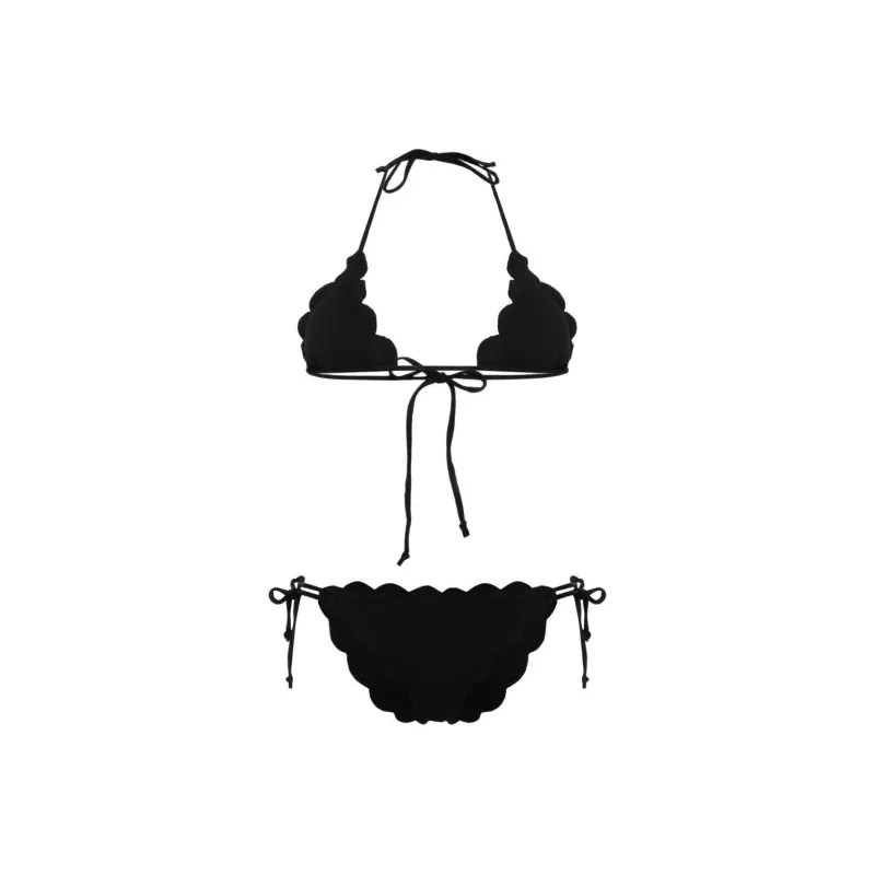 MARYSIA Scalloped Textured Bikini-0