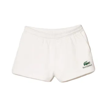 Sporty & Rich X LACOSTE Tennis Bottoms Women's White