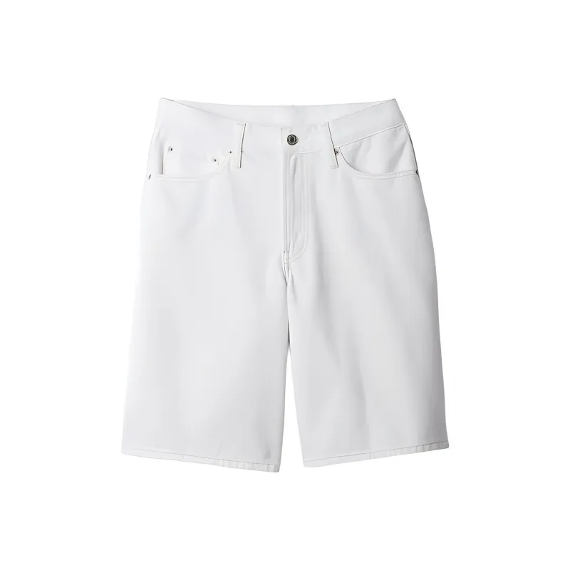 GAP Denim Shorts Women's White-0
