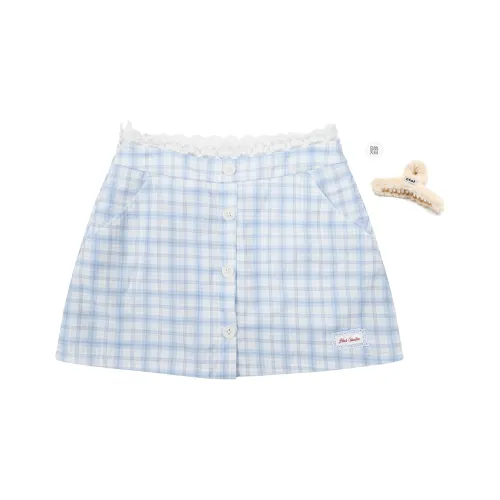 NTOT Casual Short Skirts Women's Blue
