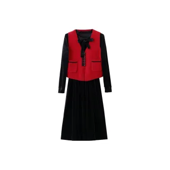 Yi Mengyuan Two Piece Skirt Sets Women's