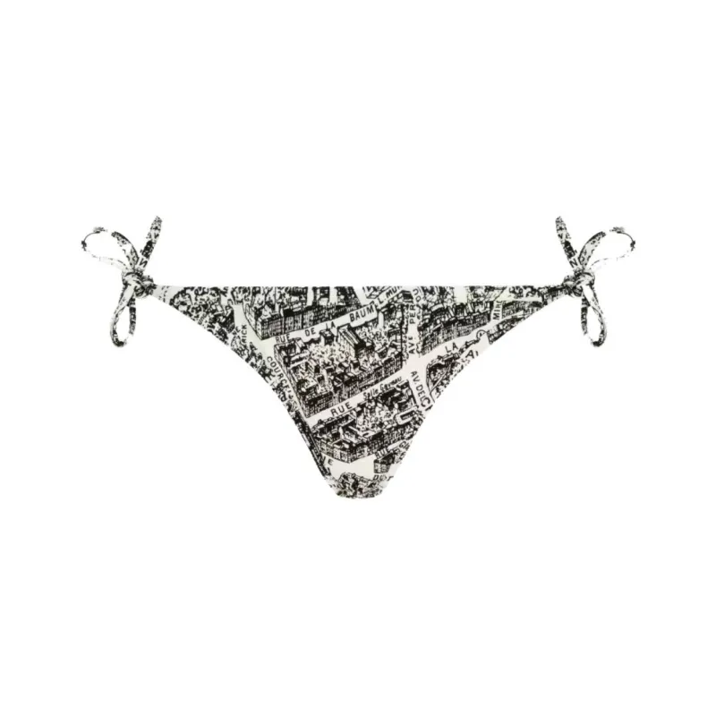 DIOR Bikini Bottom Swimming Shorts Women's Multicolor-0
