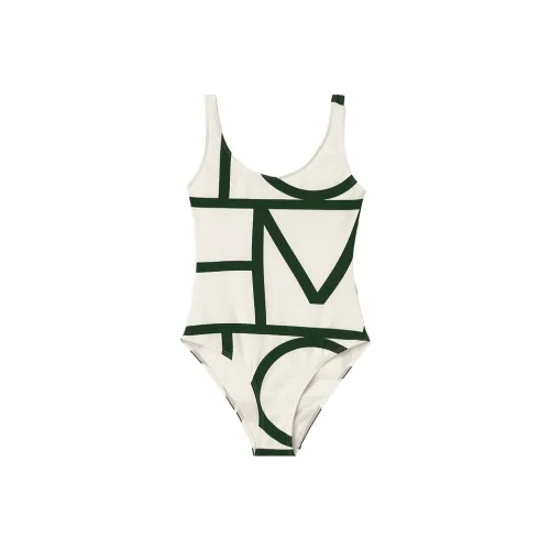 TOTEME One piece Swimsuit Women's Beige Yellow/Green