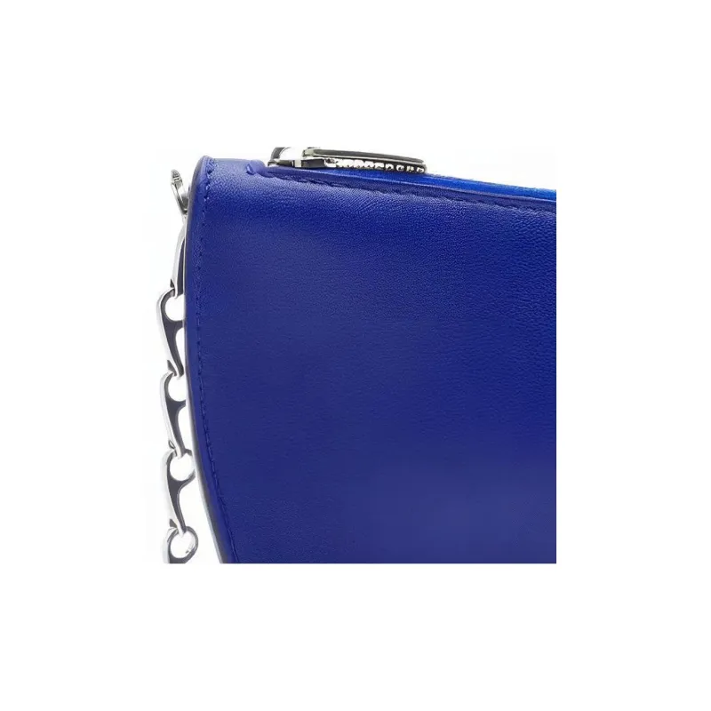 Burberry Lambskin Shoulder Bag Crossbody Bag Regular Women's Knight Blue-3