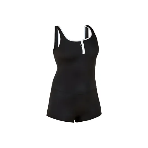 DECATHLON One piece Swimsuit Women's Elegant Black