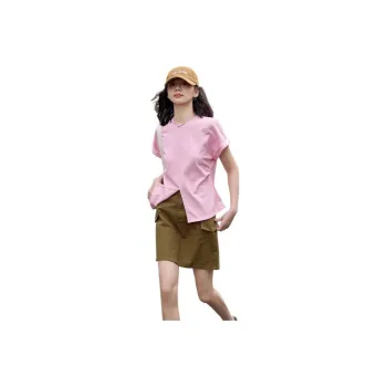 【dme】 Denim Short Skirts Women's Antumn Leaves Yellow