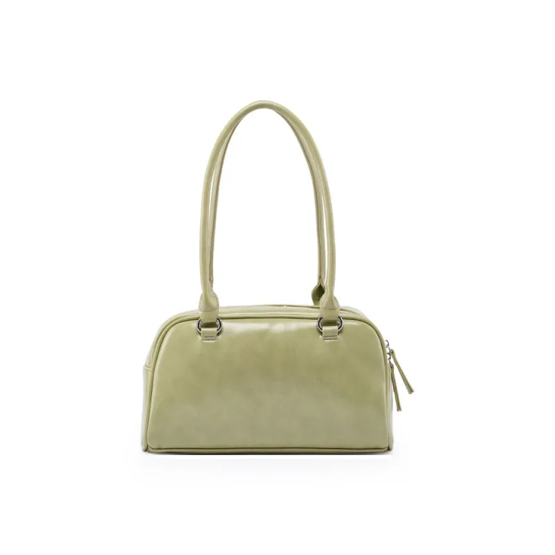 Old Man's Head Polyurethane Synthetic Leather Shoulder Bag Women's Multicolor-9