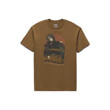Vans DAY TRIP Racing T-Shirts Women's Tan