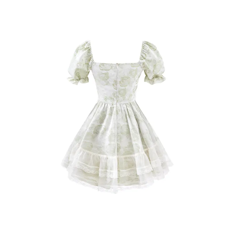 Peaches Peaches Short Sleeved Dress Women's-1