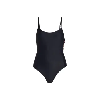 KARL LAGERFELD / Karl Lagerfeld Jeans Essential Logo-print Swimsuit