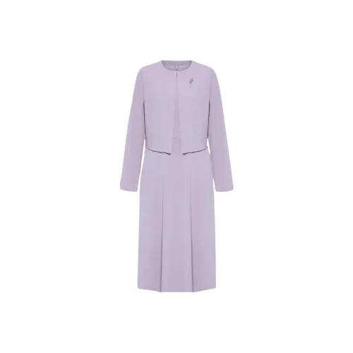 BBLLUUEE Skirt Set Women's Mist Purple
