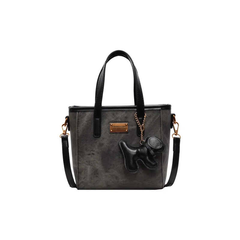 TOUTSEUL YOLO PU Crossbody One Shoulder Handbag Women's White & Black/White & Coffee/Black & Blue/Coffee-8