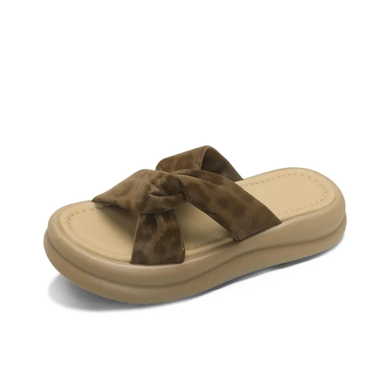 Budding Bear Slide Slippers Women's-8