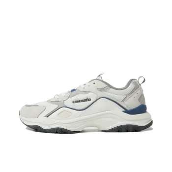 Umbro Anti Slip Wear Resistant Low Top Running Shoes Unisex White