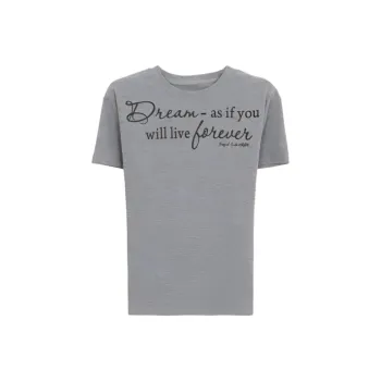 DOKZB T Shirts Women's Gray