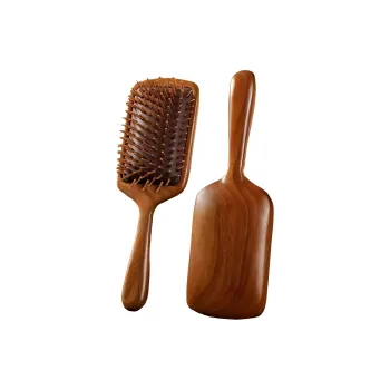 Love Of Wormwood Sandalwood Smooth Hair Air Cushion Meridian Comb Massage Hair Care