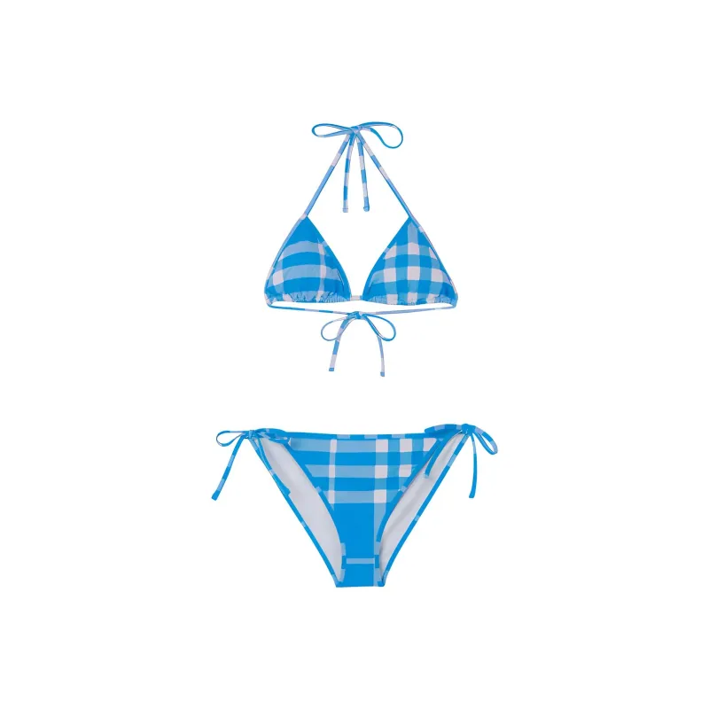 Burberry SS23 Two Piece Swimsuits Women's Blue-0