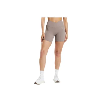 GYMSHARK Sports Shorts Women's Washed Purple Red