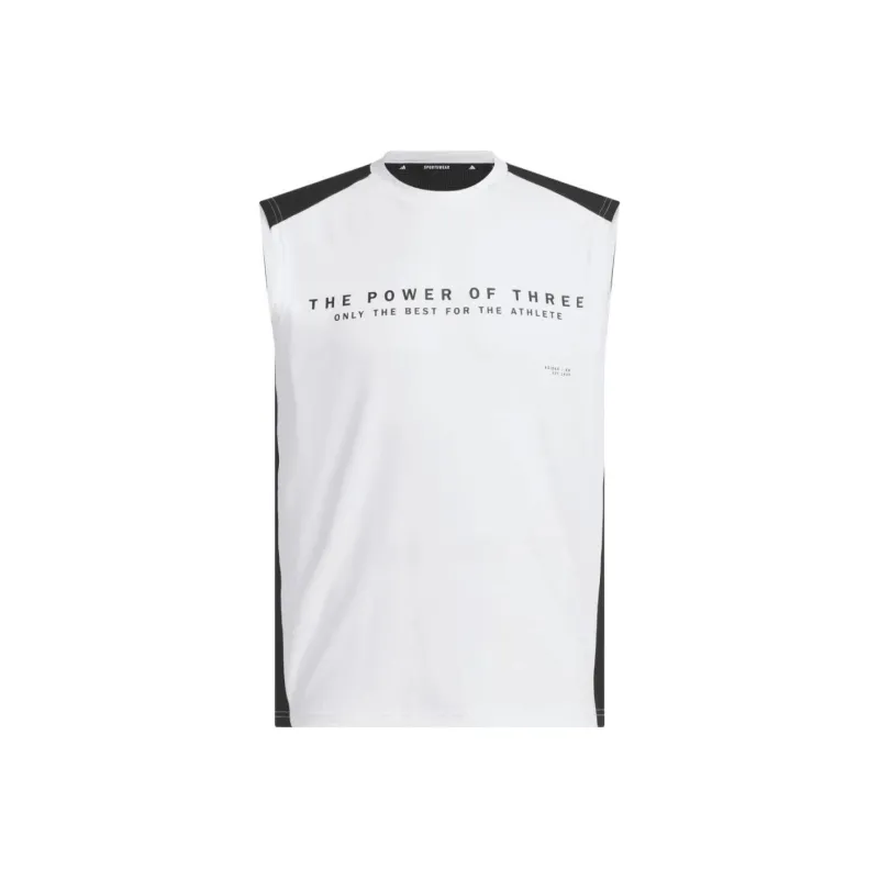Adidas SS25 Tank Top Men's White-0
