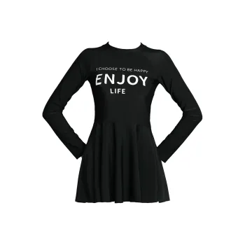 Hao Zhilang One-Piece Swimsuits Women's Black