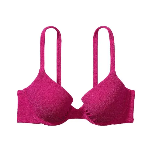 Victoria's Secret Shimmer Icon Push-Up Bikini Top / Pink Bikini Women's Pink