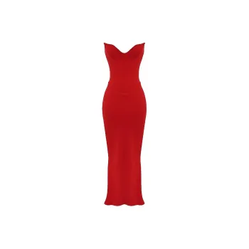 HOUSE OF CB TAMARA Evening Dress Women's Cherry