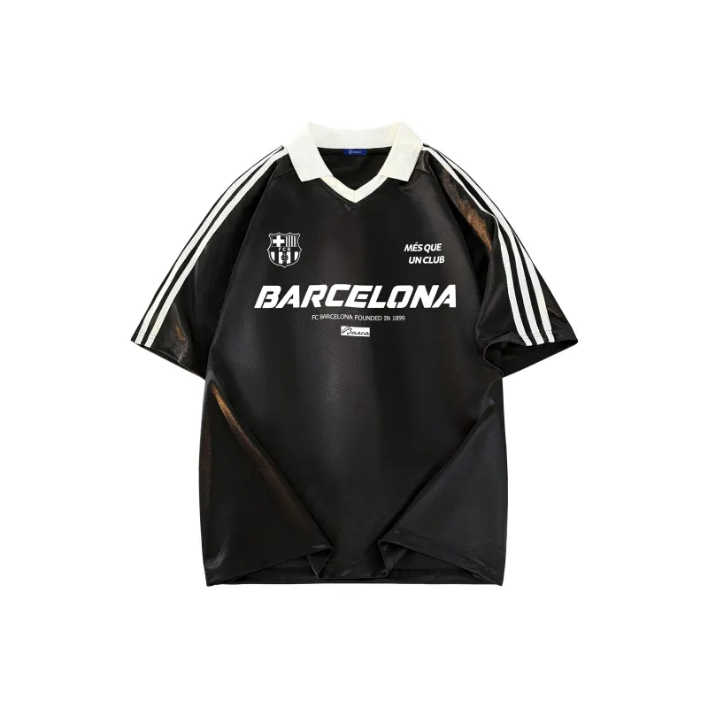 FCB ARCELONA T Shirts Unisex-4