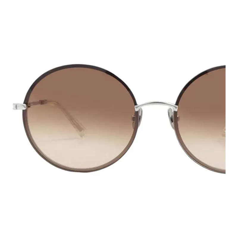 Mr. Leight Metal Round Sunglasses Unisex Black-1