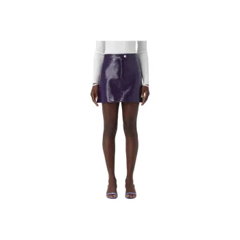 COURREGES Reedition Vinyl Mini Skirt