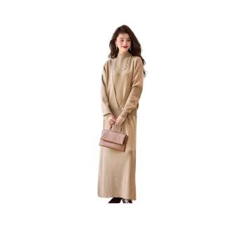 CARBAMMI Skirt Set Women's Light Khaki
