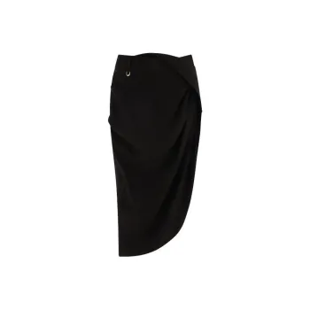 Jacquemus La Jupe Saudade Draped Skirt