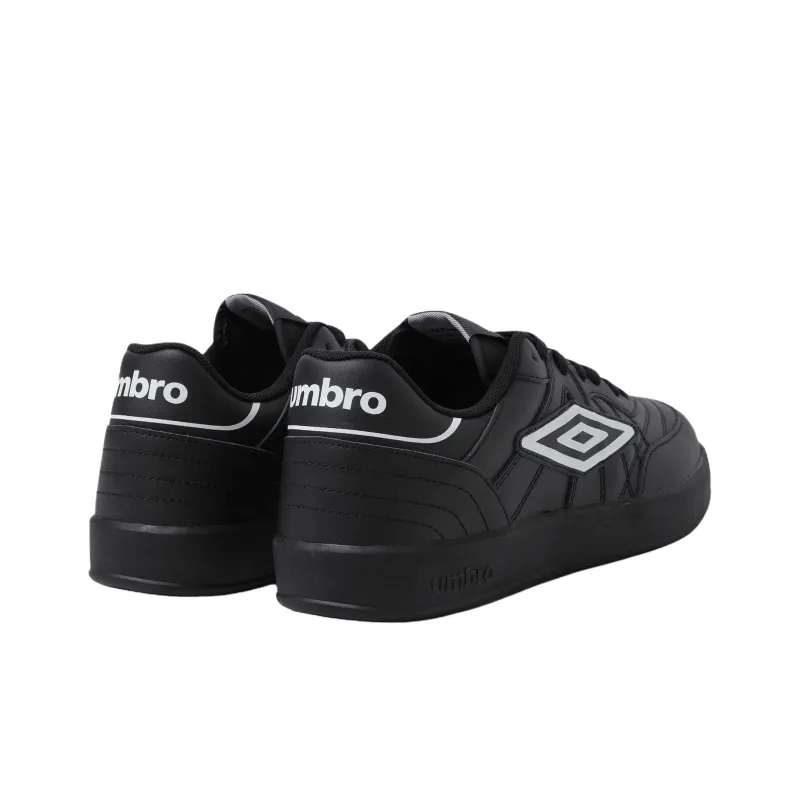 Umbro Anti Slip Wear Resistant Low Top Skateboard Shoes Unisex Black-1