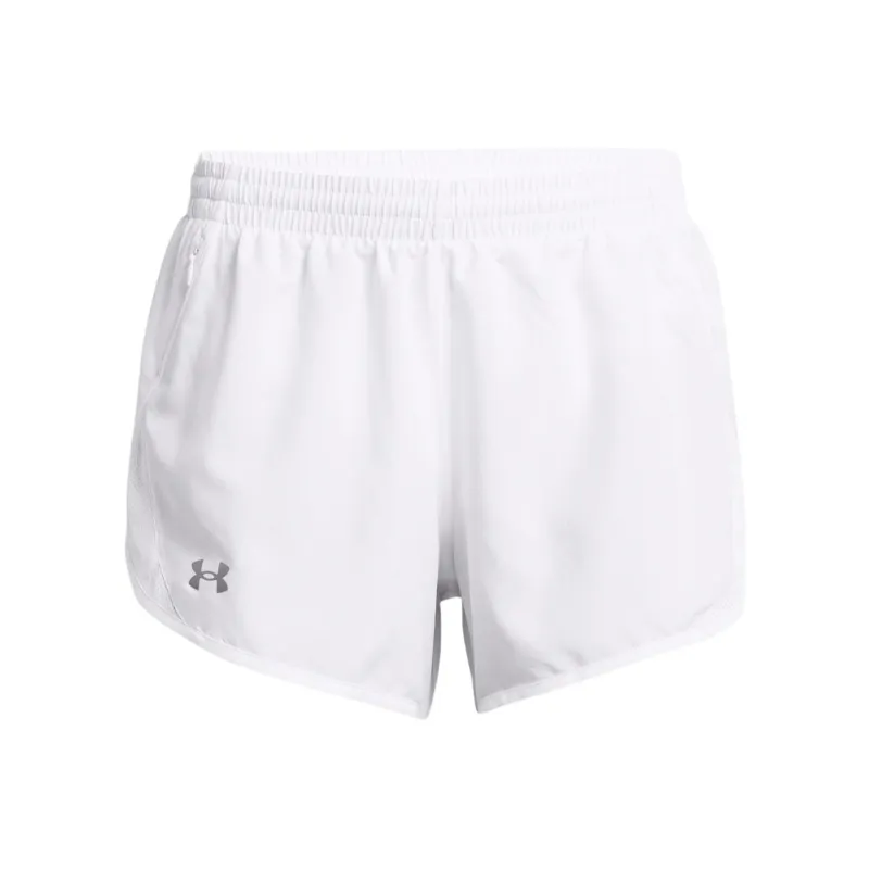 Under Armour UA Fly By Sports Shorts Women's White-0