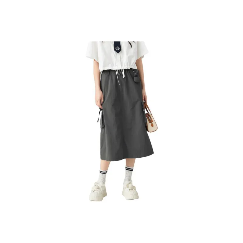 ZIHAN Casual Long Skirt Women's-0