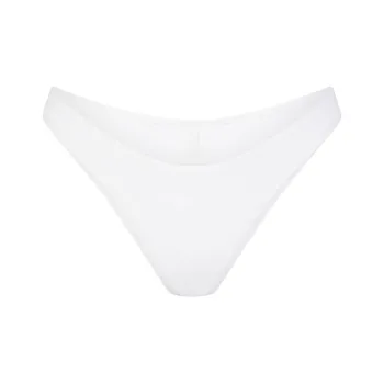 SKIMS SIGNATURE SWIM CHEEKY TANGA BOTTOMS Swimming Shorts Women's SNOW/Snow