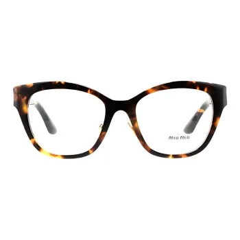 MIU MIU Plastic Cat Eye Eyeglass Frames Women's Tortoiseshell