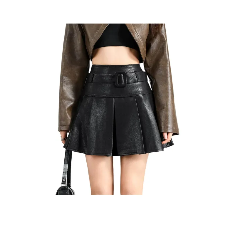 FAWENXIANGZI Casual Short Skirts Women's-3