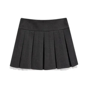 Love To Serve Casual Short Skirts Women's Gray